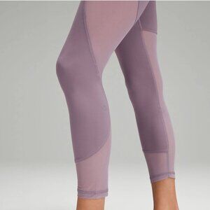 Lululemon Wunder Train Mesh Panel High-Rise Tight 25"